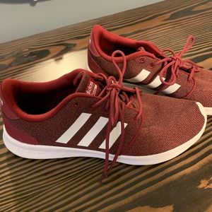 Maroon cloud foam adidas